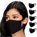 5 Pack USA Made Fabric Cloth Mouth Face Protect Cover Fashion Face_Mask Reusable Washable Breathable Bandana Balaclavas Anti Dust Women Men Unisex Adult