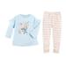 Mud Pie Toddler Girl mermaid Seahorse Tunic Legging Set