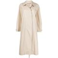 Stella Mccartney Hemp Single-breasted Trench Coat