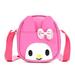 SHIYAO 1 PCS Little Girl Purse Cute PU Leather Bunny Ears Purse Fashionable Kids Handbag Crossbody Bag Toddlers Shoulder Bags with Bowknot for Children