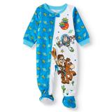Toy Story Baby Boy Microfleece Blanket Sleepers Pajamas
