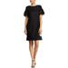 American Living Womens Flutter-Sleeve Cocktail Shift Dress