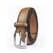 Real Leather Mens Belt, 1.25-inch Wide Classic Durable Dress Belt - Tan