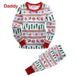 luethbiezx Christmas Pajamas Family Matching Clothes Mom Dad Children Sleepwear Outfit Set