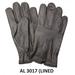 Men's Boys Fashion XS Size Motorcycle Leather Lined Driving gloves With Zippered Back