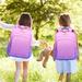 Gradient Purple Lightweight Large Capacity Backpack Travel School Shoulder Bookbag for Teen Kids Student Ideal Gift for Children