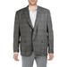 Lauren Ralph Lauren Mens Wool Blend Plaid Sportcoat