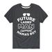 Future Women's Man Mamas Boy - Toddler Short Sleeve Tee