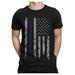 Mnycxen Men'S Summer 3D Digital Printing Independence Day T-Shirt Short Sleeve Blouse