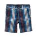 Baby Boys' Plaid Flat Front Shorts - 12 Months