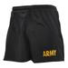 Army Physical Training PT Shorts, Black, Large