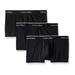 Calvin Klein Men's Underwear Micro Plus 3 Pack, Black/Black/Black, Size Small