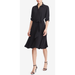 Ralph Lauren POLO BLACK Fit & Flare Shirtdress, US 2