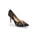 Pre-ownedKate Spade Womens Satin Cheetah Print Stiletto Heel Pumps Brown Size 11 B