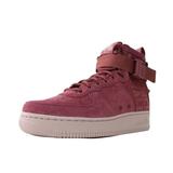 Nike Women's Sf Air Force 1 Mid Fif Vintage Wine / High-Top Leather Women' - 7.5M