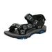 Dream Pairs Kids Girls Boys Summer Open Toe Sandals Casual Beach Walking Sandals Outdoor Sports Sandals 170892-K Black/Blue Size 8