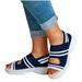 Egmy Ladies Summer Open-toed Wedge High-Heel Casual Sndals