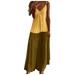 Bescita Womens Tie-Dye Beach Pullover Maxi Boho Sundress Ladies Loose Long Slip Dress