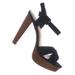 Rancho by Delicious, Stack Block Heel Platform Sandal - Women Quarter Strap Dress Shoes