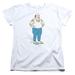 Trevco CN867-WT-4 Aqua Teen Hunger Force & Carl by Womens Short Sleeve T-Shirt, White - Extra Large