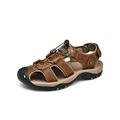 Rotosw Men Hiking Sandals Closed Toe Walking Holiday Beach Summer Casual Trekking Shoes