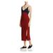 DKNY $299 Womens New 1497 Orange Navy Sheer Spaghetti Strap Tulip Dress XS B+B