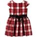 Carters Toddler Clothing Outfit Little Girls Special Occasion Plaid Dress