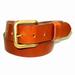 Handmade Full Grain Solid Leather Belts - 1-1/2" / Tan / 28