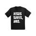 Awkward Styles Jesus Saves Bro Infant Shirt Jesus Shirt for Kids Christian T Shirt for Boys Shirts for Girls Jesus T-Shirt for Children Christian Gifts Christ Clothes Jesus Saves Bro Shirt for Kids