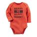 Carters Baby Clothing Outfit Boys Happy Me Happy Mom Bodysuit Orange