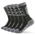 LIXADA Men's Sports Socks Professional Ski Socks Thick Knit Winter Athletic Socks Outdoor Fitness Breathable Quick Dry Socks For Ski Marathon Running Cycling Wear-resistant Lightweight -skid Warm So