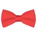 Men's Bow Tie Solid Color Wedding Ties Adjustable Pre-Tied Formal Tuxedo Bowties