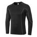 SweetCandy PRO Men's Fitness Long-sleeved Tight-fitting Quick-drying Training Sportswear High-elastic Running Sweat Wicking T-shirt Top