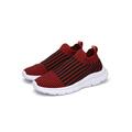LUXUR Men Slip On Walking Shoes Comfort Athletic Casual Sock Sneakers Lightweight Breathable Mesh Tennis Shoes
