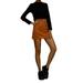 Fashion Sexy Ladies Button Mini Skirt High Waist A-line Short Skirt Outing Party Daily Clothing Slim-fit Hip Skirt