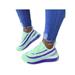 UKAP Women's Soft Fashion Sneaker Trainers Lace Up Walking Shoe Casual Height Increasing Shoes
