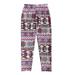 Chinatera Mother Daughter Matching Clothes Printing Pants Skinny Leggings(Baby)(S)