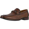 Florsheim Postino Moc Toe Bit Slip On Cognac Dress Shoes 15184-221