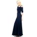 Evanese Women's Plus 3/4 Sleeves Slip on Formal Long Eveing Party Dress Gown
