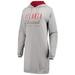 Atlanta United FC ZooZatz Women's Focus Sweatshirt Dress - Heathered Gray