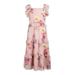 Lots of Love By Speechless Girls Ruffler Shoulder Floral Maxi Dress, Sizes 7-16