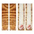 Clearance Animal Paw Socks 3D Print Funny Animal Feet Socks Tiger Cat Leopard Paw Socks for Men Women Kids
