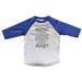 Girls or Boys Bohemian Raglan â€œ Boho Baby â€� Zen Spiritual Toddler & Youth Baseball Tee Toddler 5/6T, Blue