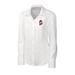 UIC Flames Cutter & Buck Women's Epic Easy Care Nailshead Button-Up Long Sleeve Shirt - White