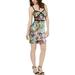 Guess Womens Floral Mini Bodycon Dress