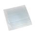 Unisex Stacked Vinyl Window Inserts for Credit Card and Hipster Wallets, Pack of 3, Clear, Plastic By Buxton