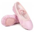 Nexete Ballet Shoes Split-Sole Slipper Flats Ballet Dance Shoes for Toddler Girl & Women in Gold, Gold Glitter, Silver, Pink,Pink Glitter, Rose Gold, Nude Colors