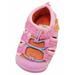 Infant Girls Pink & Orange Soft Sole Sneakers Summer Baby Shoes