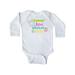 Inktastic Bunny Kisses Easter Wishes, Bunny, Easter Egg Infant Long Sleeve Bodysuit Unisex