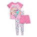 Saint Eve Girls' 4-12 Matching 3-Piece Pajama Set